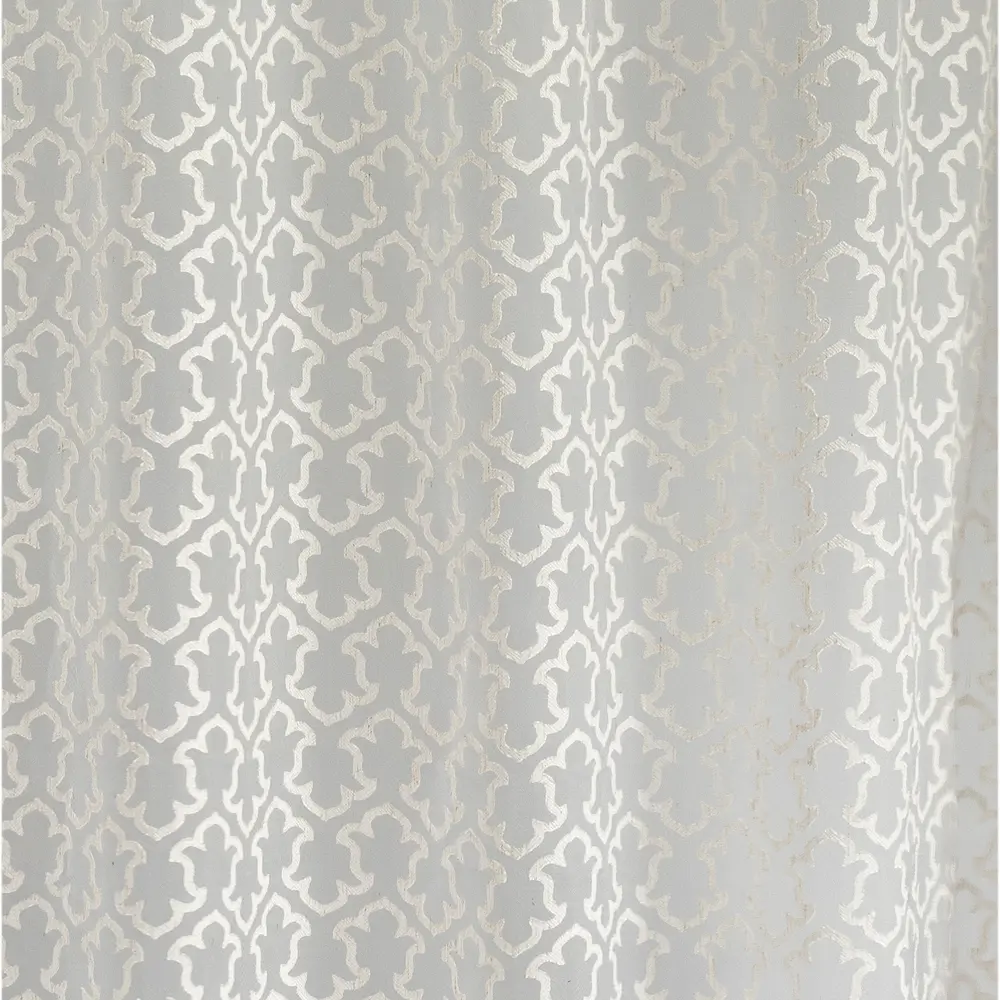 Тюль на ленте Завиток 250x260 см цвет бежевый GARDEN STLM-2206565 - Вид №1