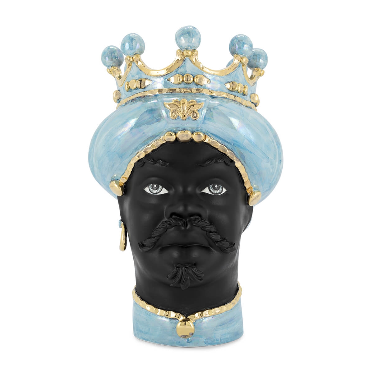 201075-70 ABHIKA ВАЗА MORO MAN MED. СС GREEN  - Вид №1