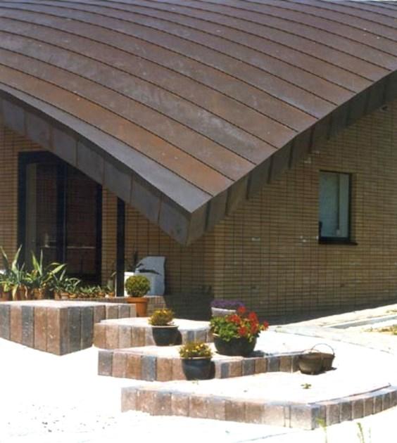 KME Architectural Solutions Сплошной металлический ламинат для медной кровли Tecu® sun-id-1471799 - Вид №5