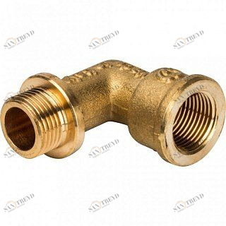 Угольник ВН с упором 3/8" латунь STOUT SFT0015000038