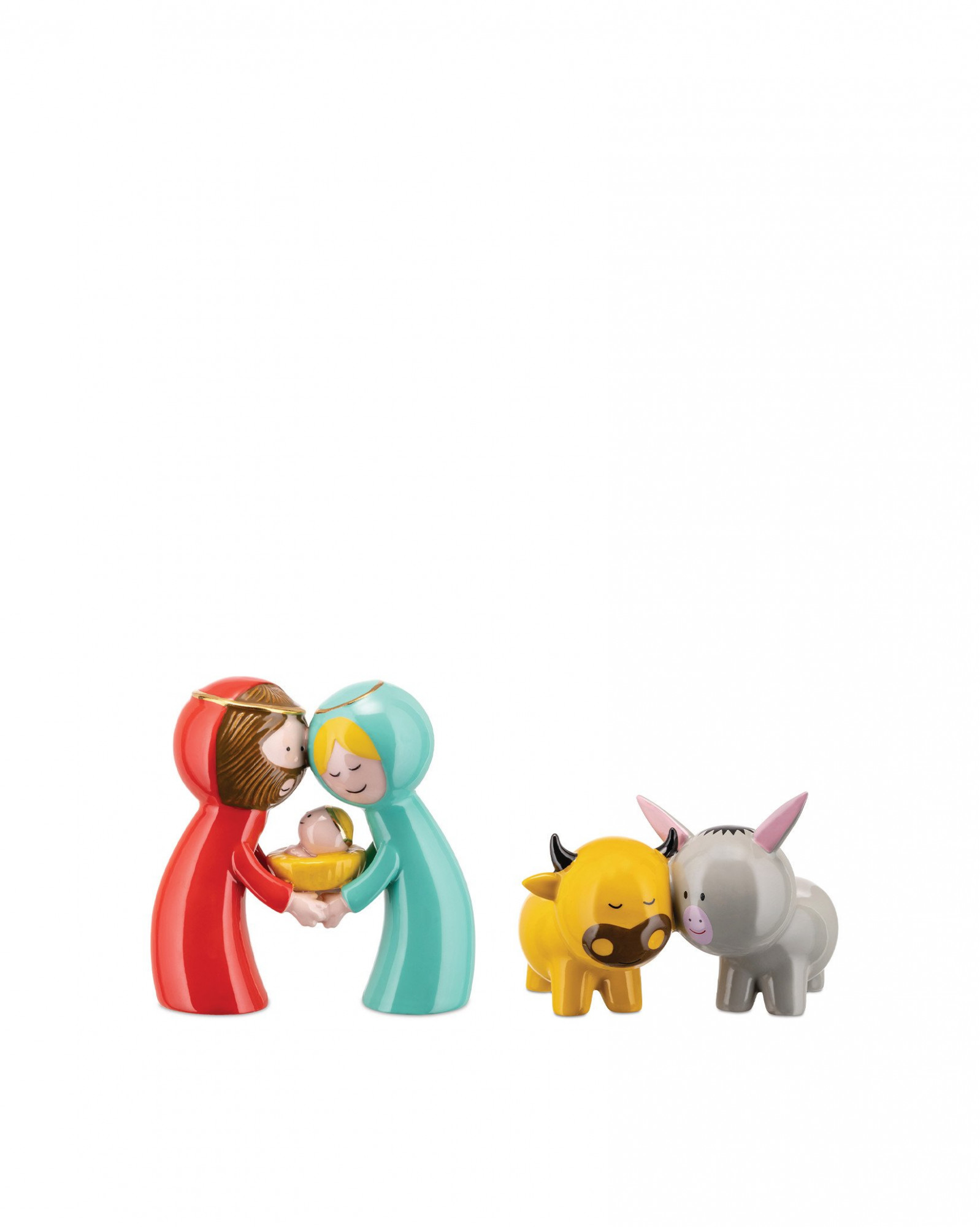 Набор из 2 фигурок Alessi Happy Eternity Baby AGJ02S2