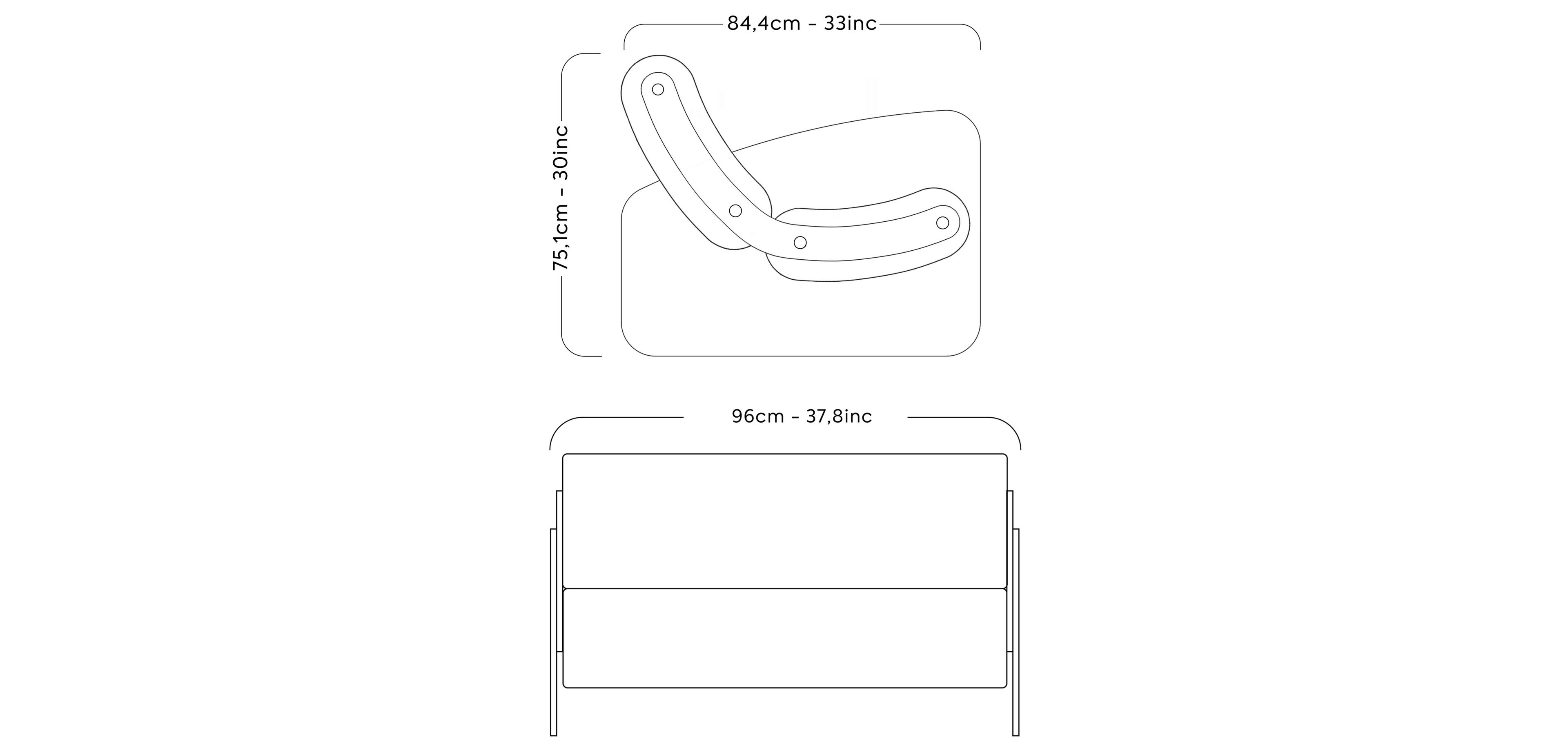 Кресло из ПММА и ткани с подлокотниками KUUMO MW03 ARCH-00044587 - Вид №10
