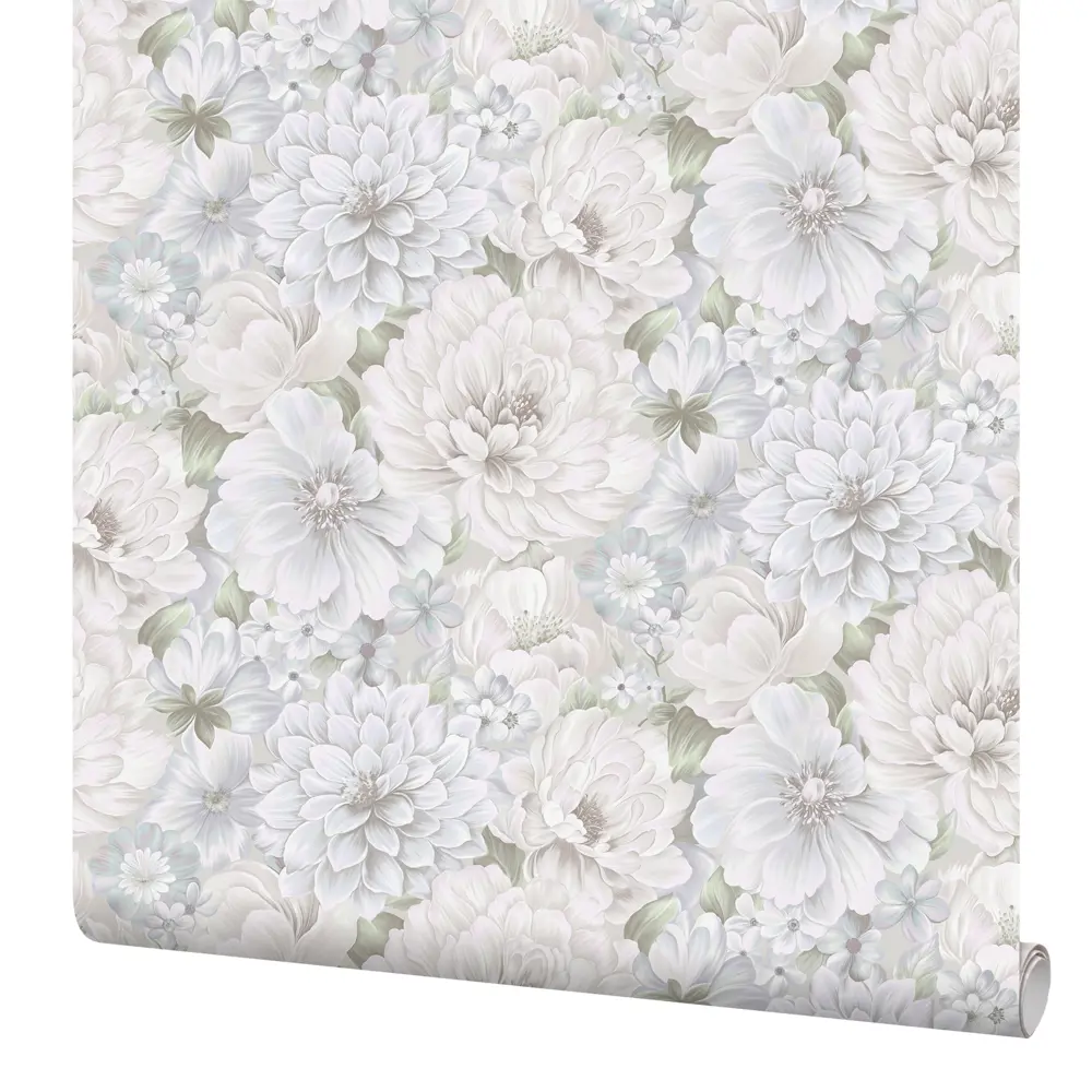 Erismann Laure: Флизелиновые обои небесно-голубого оттенка для гармонии интерьера 89372666 Laura STLM-1386196