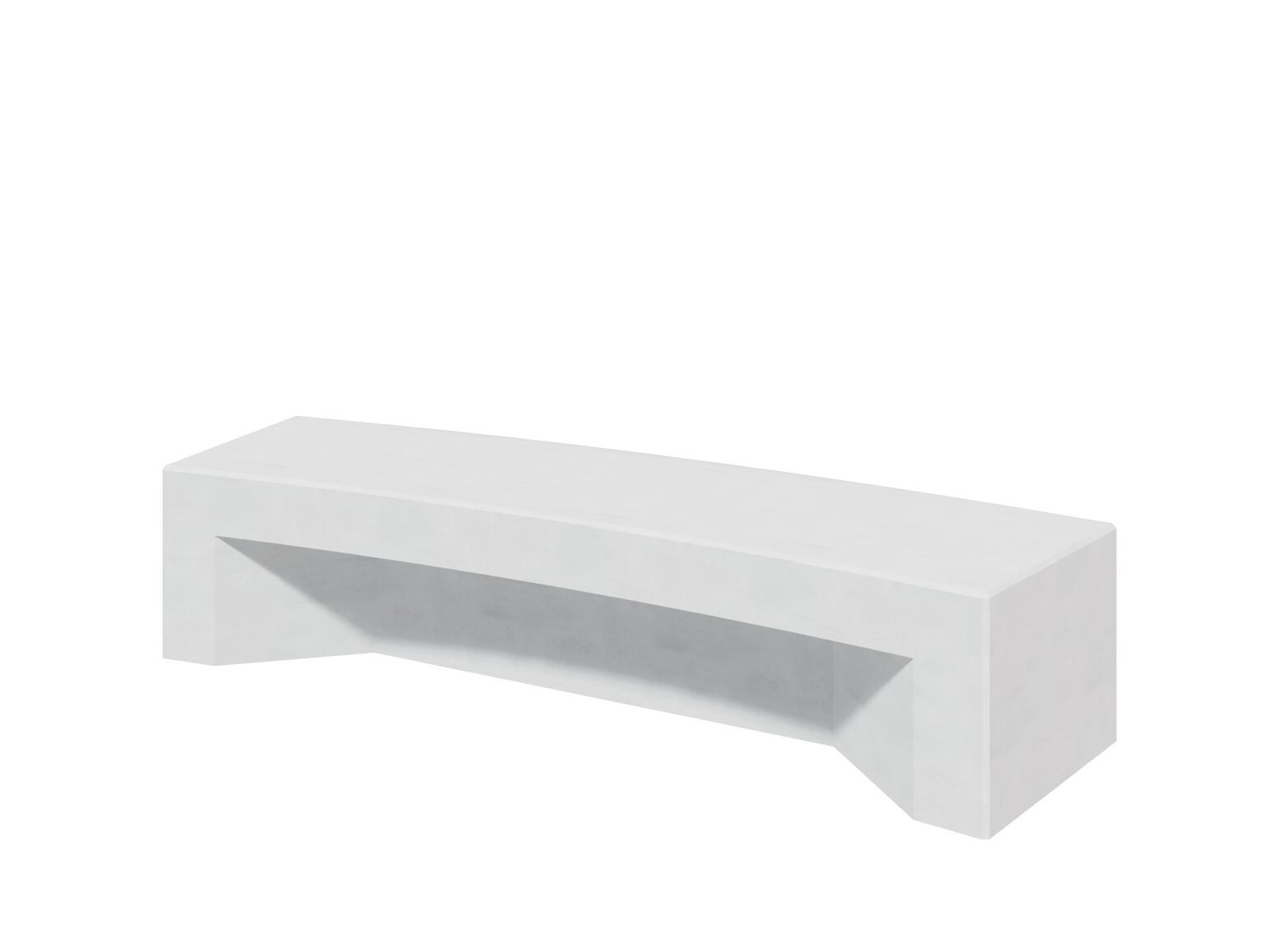 Бетонная скамья без спинки amop R7M ARCH-00023681