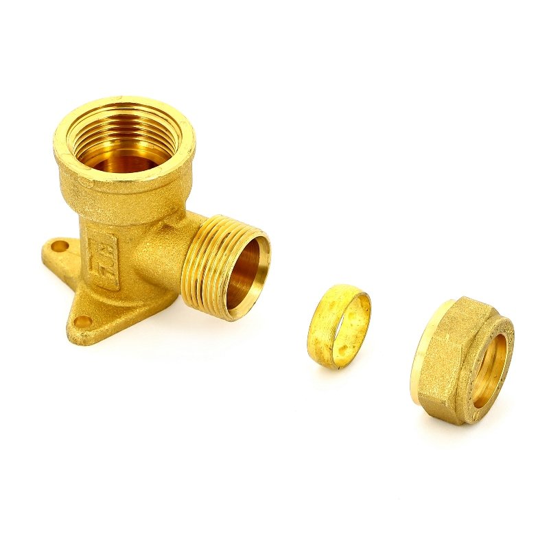 Водорозетка обжим 10 х 1/2" TIEMME 1100065 - Вид №3