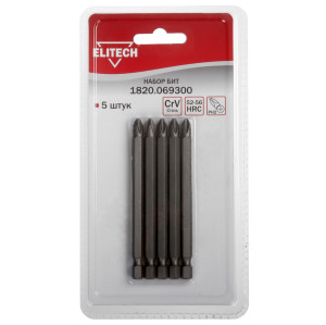 Набор бит ELITECH 1820.069300 9135821