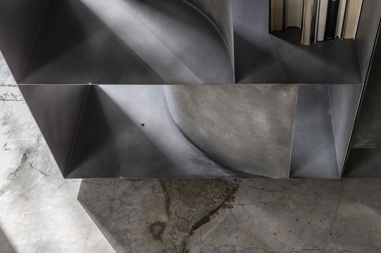 Книжный шкаф из металла Mogg Джадд ARCH-00070812 - Вид №7