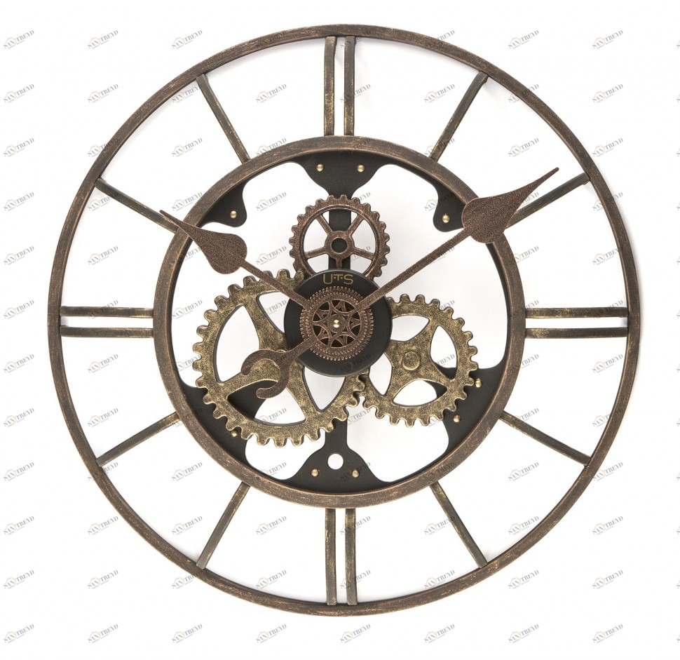 Часы настенные коричневые Tomas Stern 9001 TOMAS STERN  00-3872766 Коричневый 