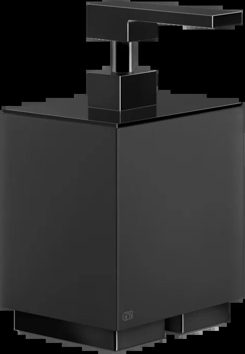 Держатель дозатора мыла 20838 706 Gessi Inverso ЧЕРНЫЙ МЕТАЛЛ PVD