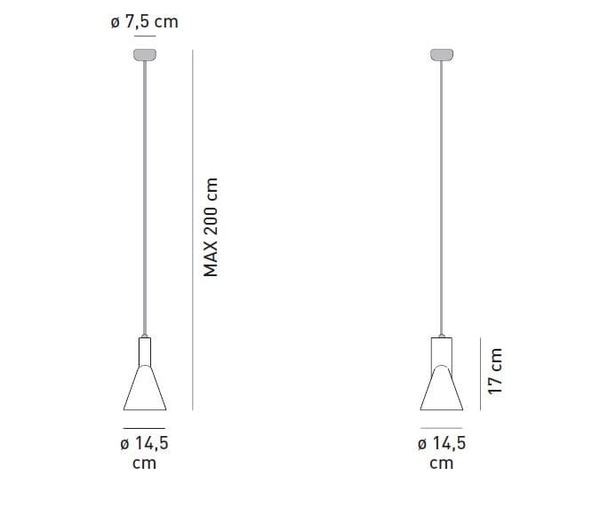 Керамический подвесной светильник Ceramica Flaminia Lux ARCH-00071540 - Вид №7