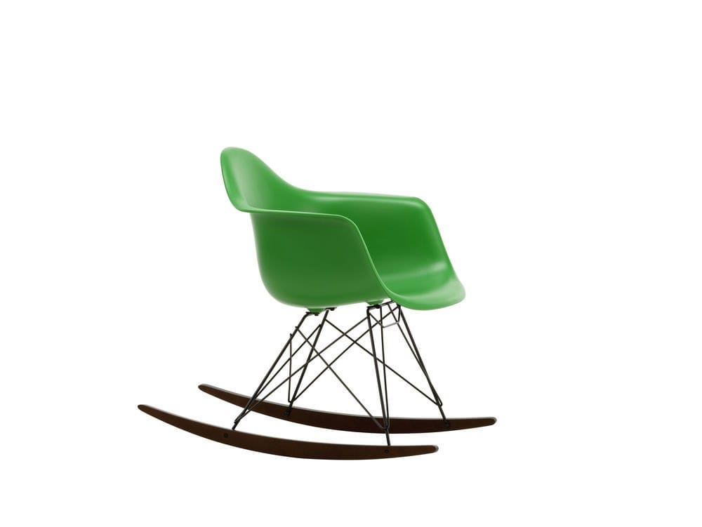 Мягкое тканевое кресло-качалка с подлокотниками VITRA Eames Plastic Chair ARCH-00023828 - Вид №185