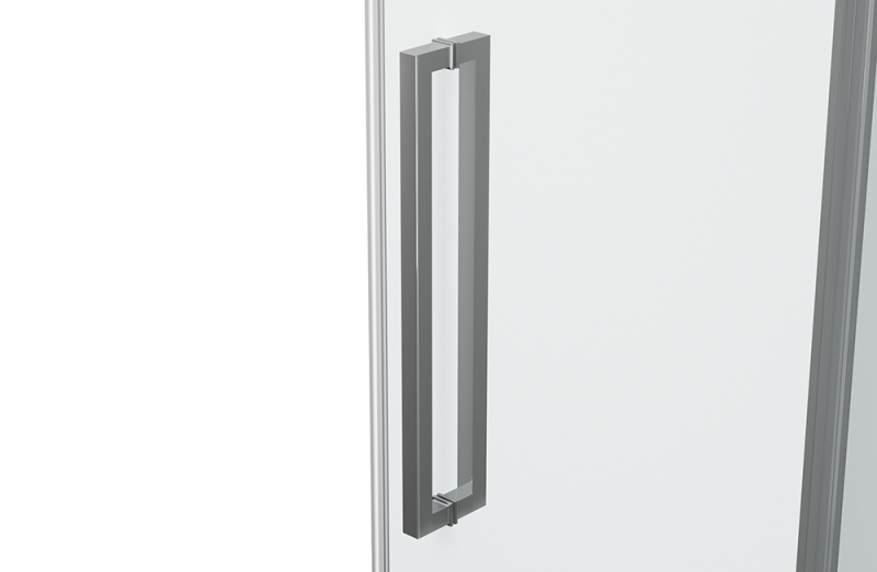 Душевое ограждение (без поддона) LINE BS090.2116A bravat - Вид №5