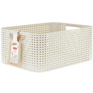 Корзинка Curver Style 38.6x28.7x17 см пластик цвет кремовый