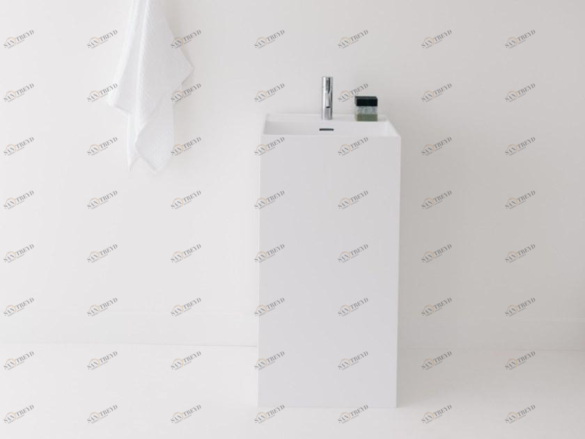 Напольная раковина стоящая овальная Not Only White Pose sun-id-1446250