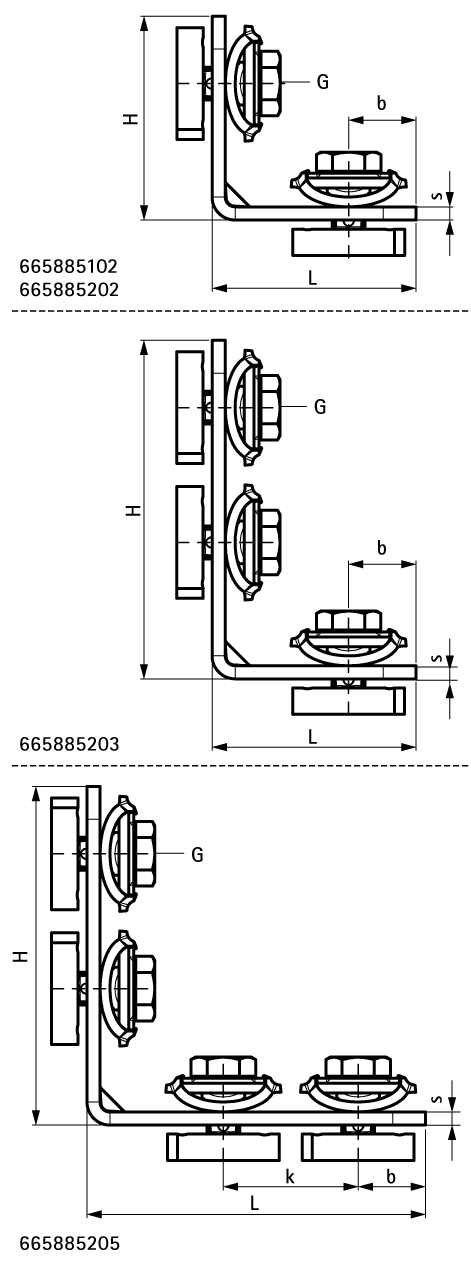 665885203 BIS RapidStrut® Уголки 90° G2 (BUP1000) для создания конструкций из профиля Strut walraven  - Вид №1