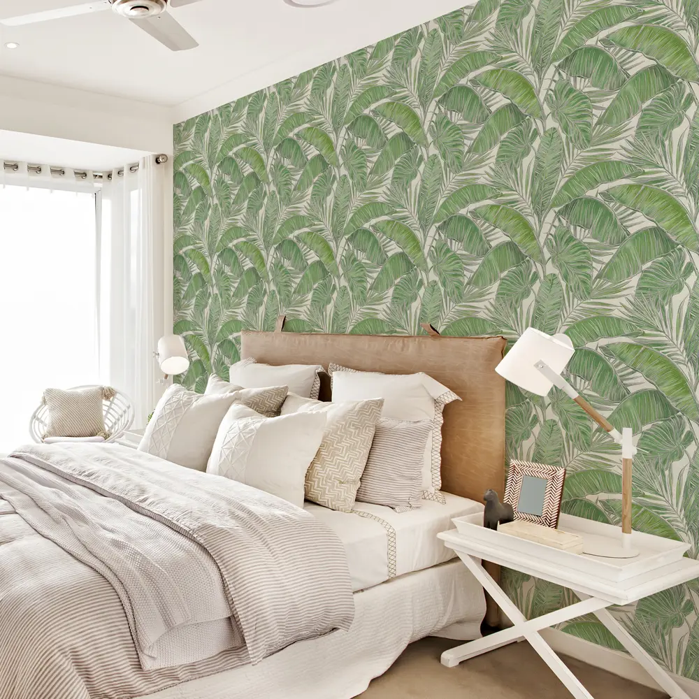 Обои флизелиновые Аспект ру Монтевер зеленый  1.06 м 70389-17АСП Монтеверде STLM-2185352 - Вид №3