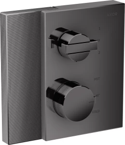 46761330 Термостат для скрытого монтажа с запорным / переключающим вентилем - алмазная резка AXOR EDGE