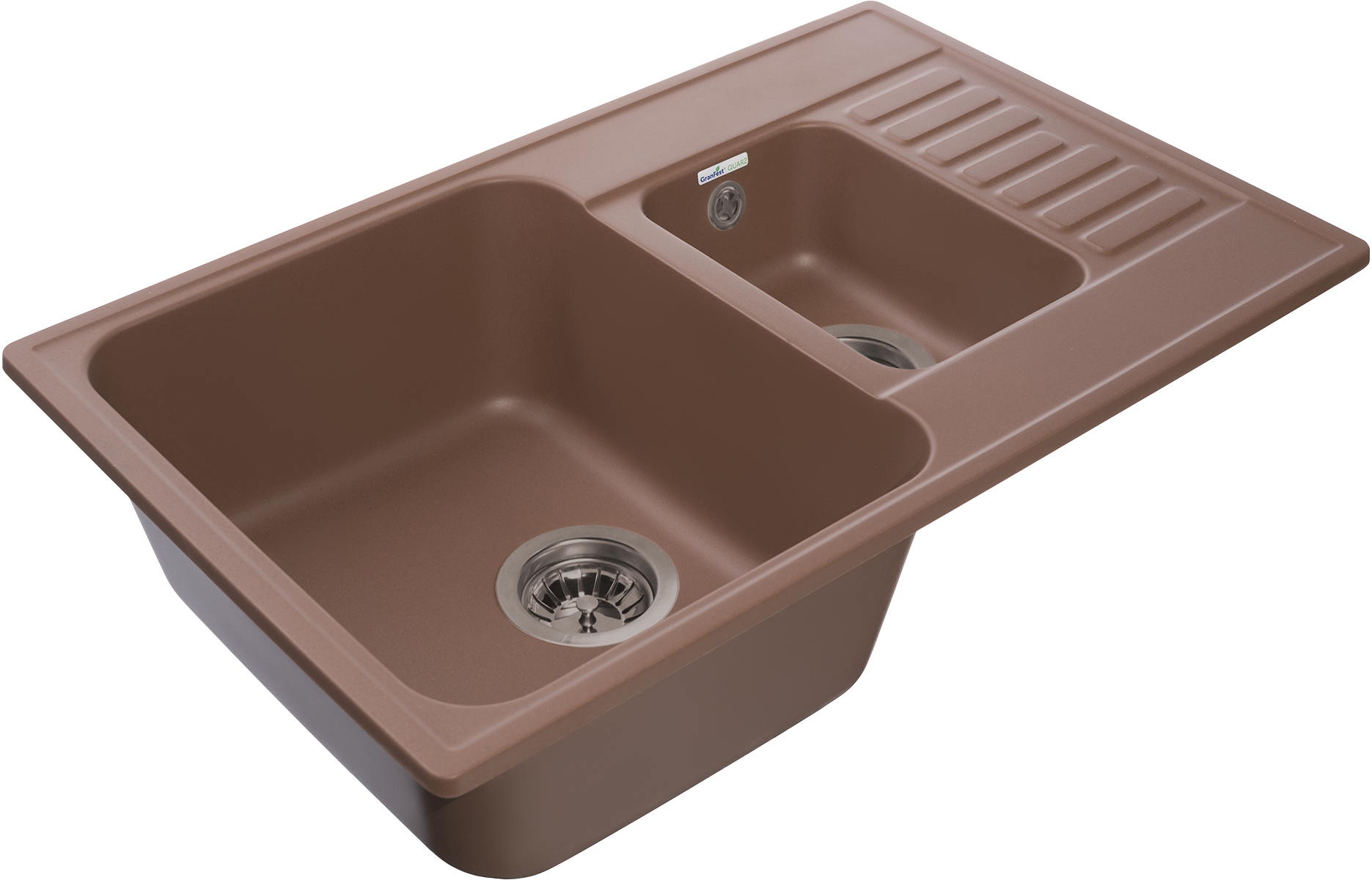 Кухонная мойка Кварц QUARZ S424 GranFest 21К-S424 - Вид №2