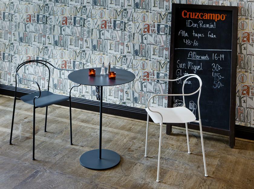 Nola Industrier Стул для ресторана из стали с подлокотниками Kyparn sun-id-1500593 - Вид №4