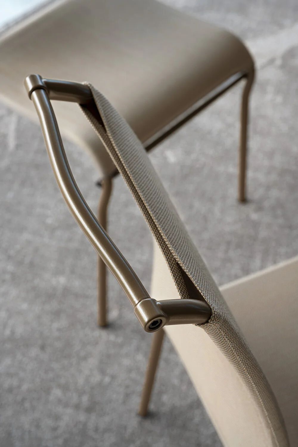 Штабелируемый сетчатый стул с высокой спинкой Connubia AIR HIGH ARCH-00015680 - Вид №2