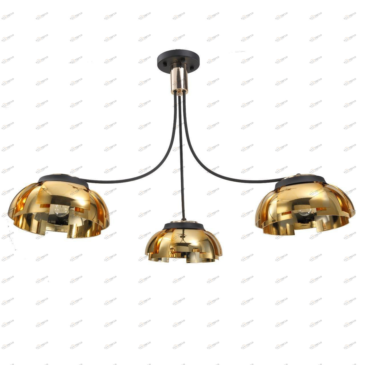 Подвесная люстра ST Luce Loto SL817.422.03 ST LUCE ДИЗАЙНЕРСКИЕ, LOTO 138198 Золотой 