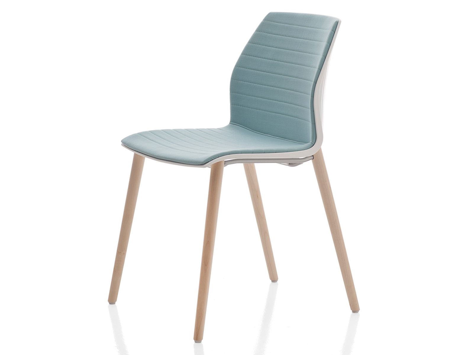 Штабелируемый кожаный стул Kastel Kalea ARCH-00112208