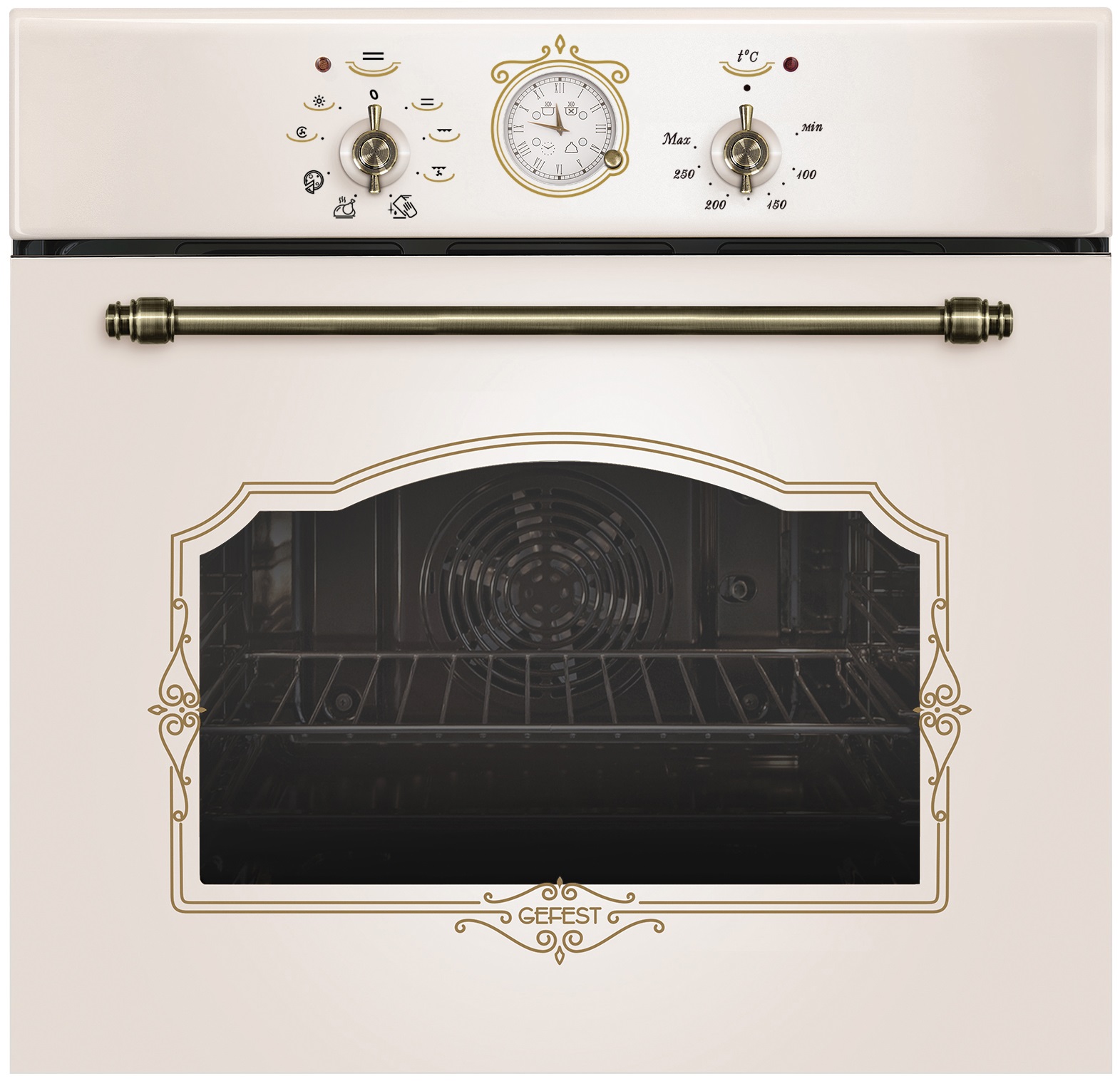 1182170 Электрический духовой шкаф Gefest ЭДВ ДА 602-02 К55 бежевый STDN-0106468