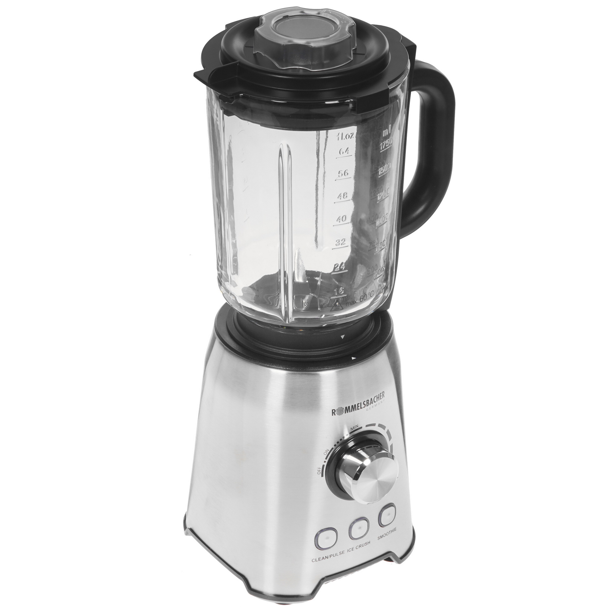 5315596 Блендер стационарный Rommelsbacher MX 1250 серебристый STDN-0088959 - Вид №5