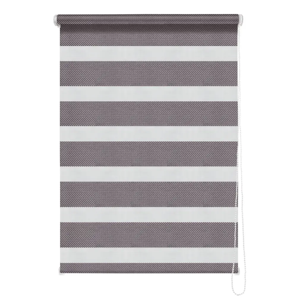 Штора рулонная день-ночь Liza 60x160 см серо-сиреневая MIAMOZA Коллекция 2024г STLM-2055714