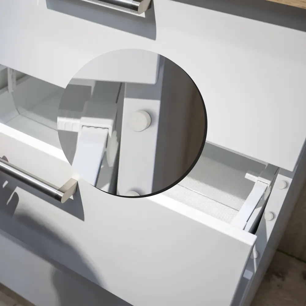 Накладки антиударные KONSENSA 10 мм круглые ПВХ цвет белый 20 шт STLM-2087032 - Вид №3