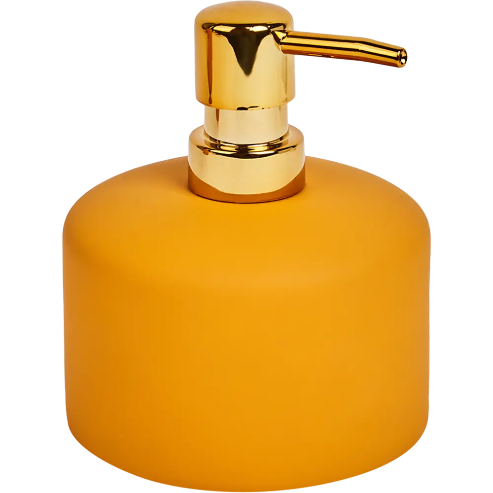 Дозатор для жидкого мыла Аквалиния Сиена CE2411AA-LD цвет горчичный STLM-2113520