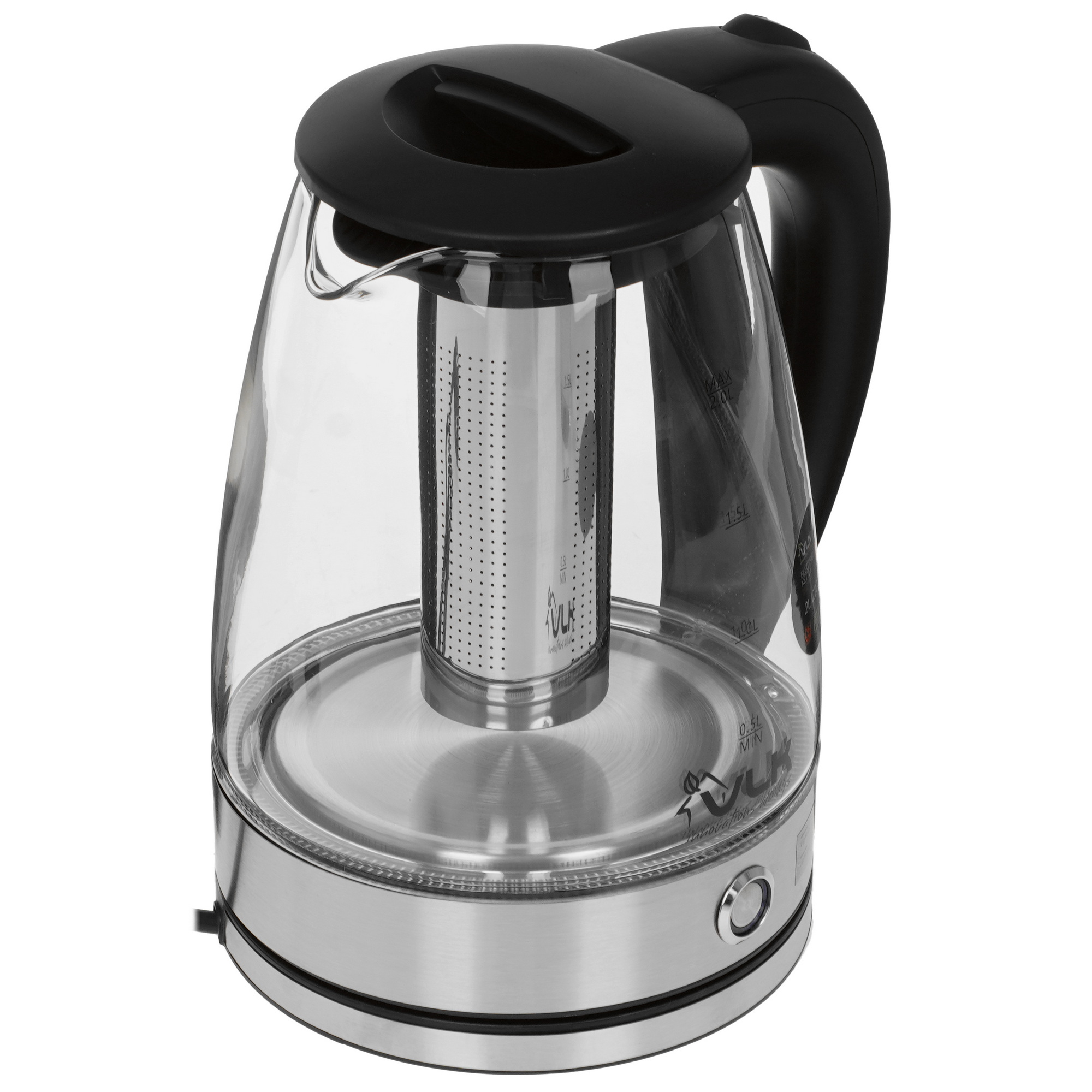 9216771 Электрочайник VLK Siena-6559 черный STDN-0043822 - Вид №2