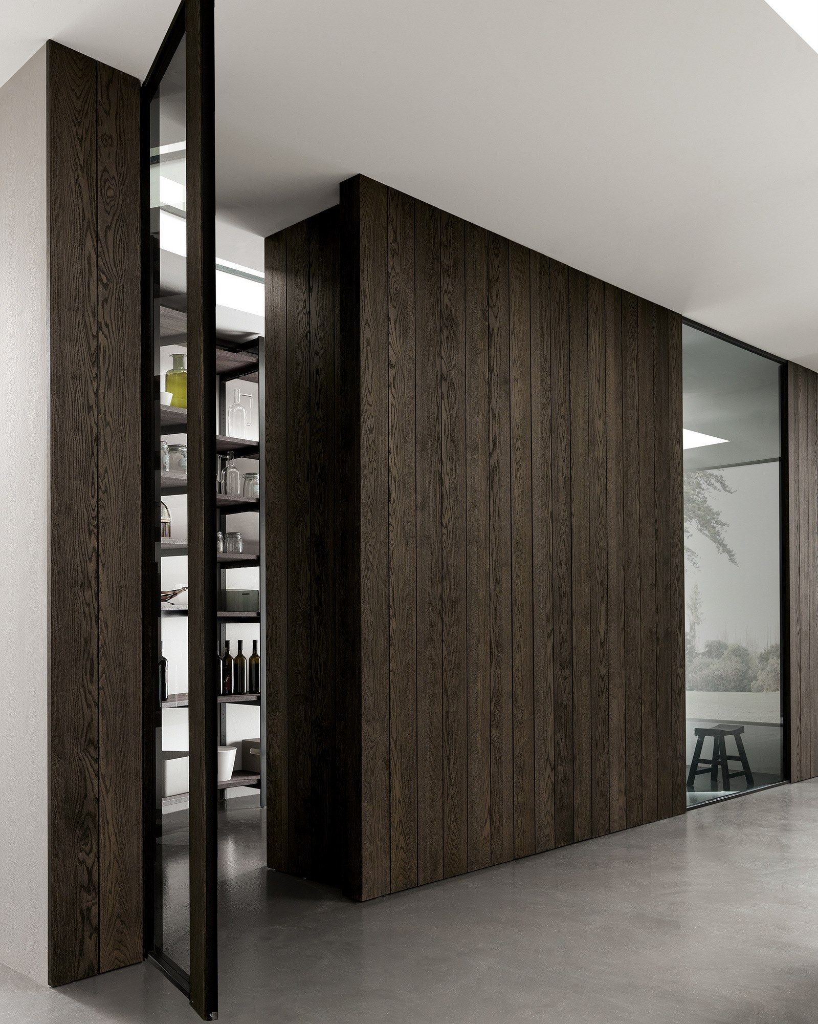 Дубовая кухня с островом MODULNOVA Float ARCH-00131652 - Вид №8