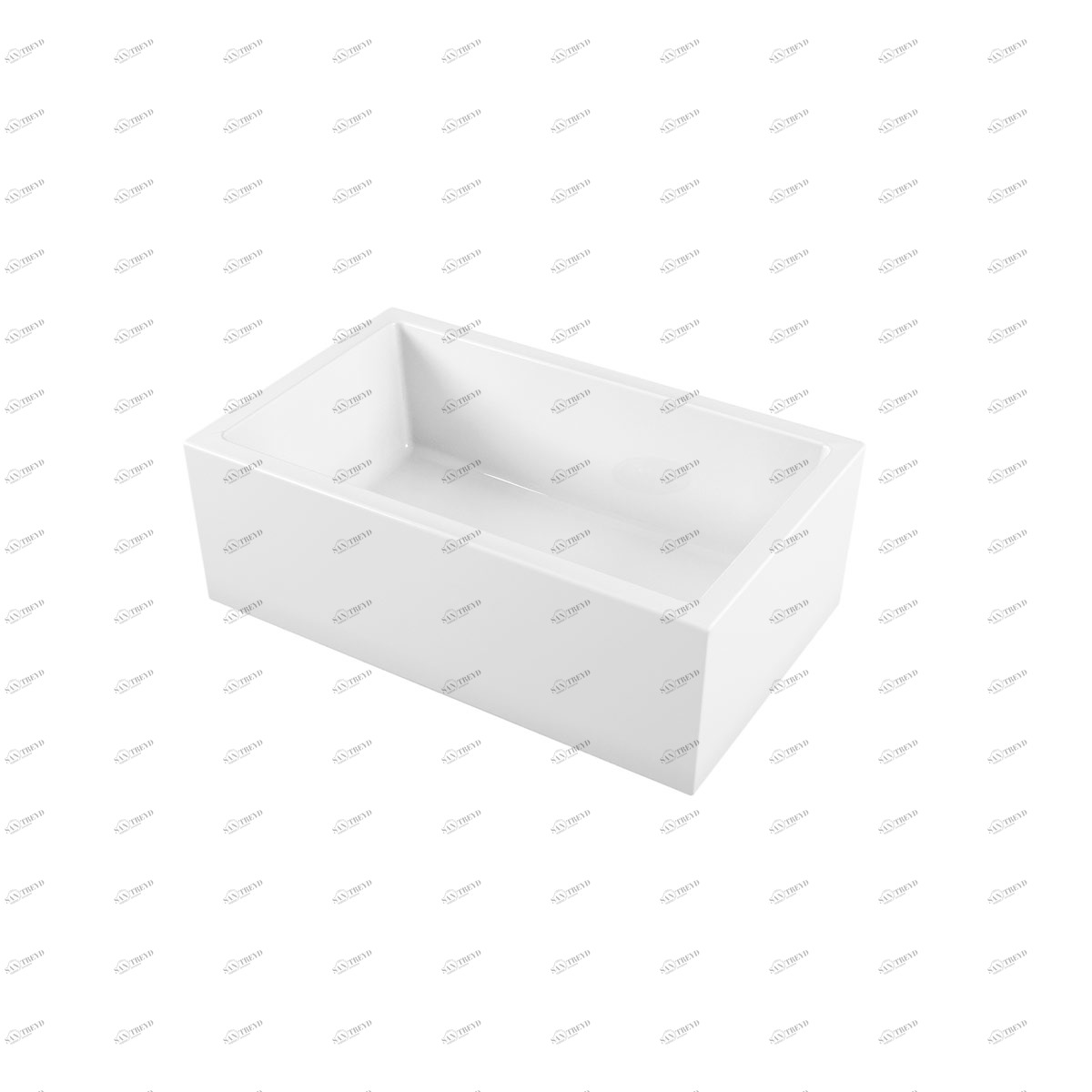 5117 Накладная раковина на столешницу  овальная Galassia Frame