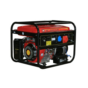 65277 Калибр Бензиновый электрогенератор БЭГ-6500А/220/380