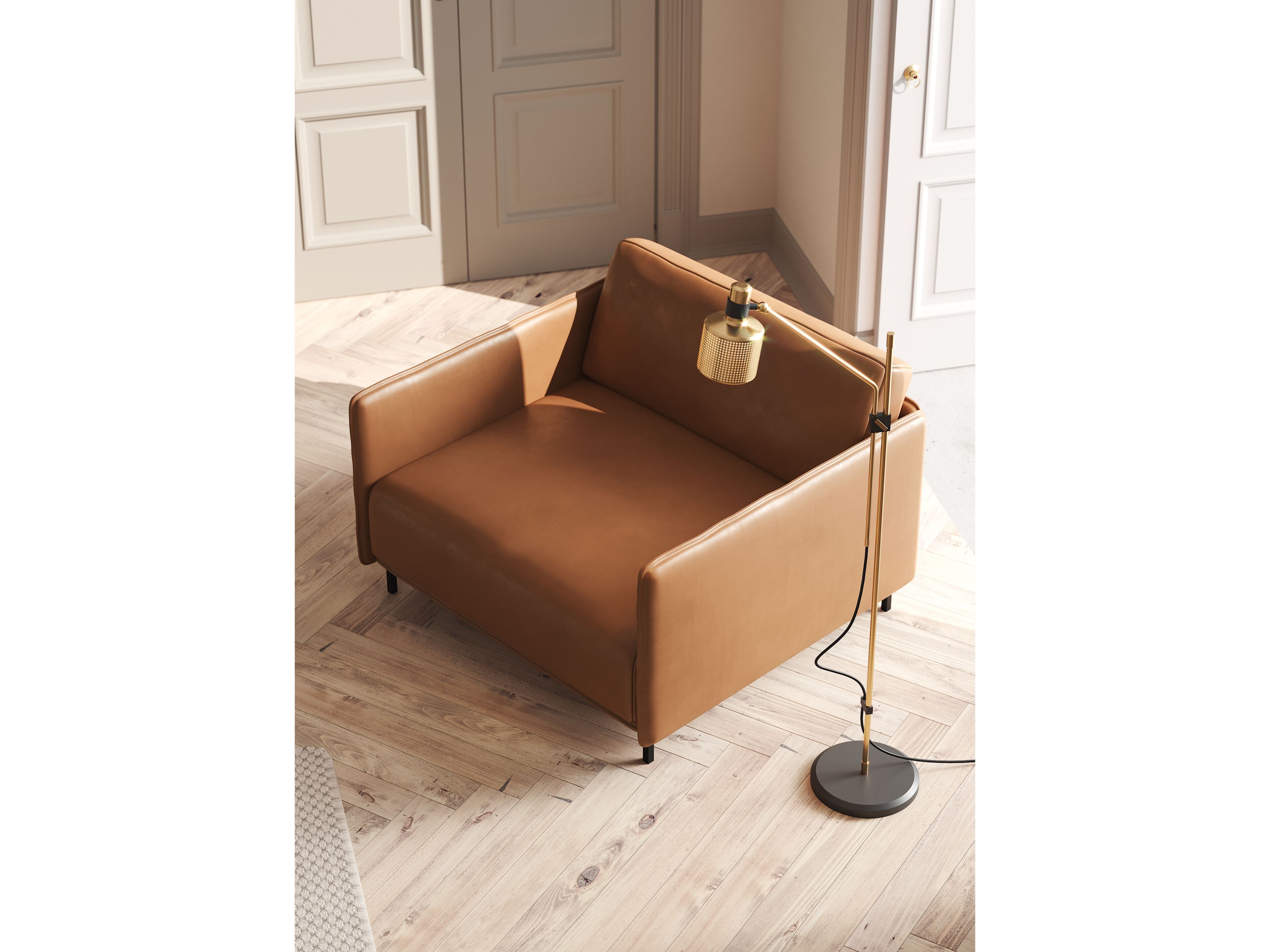 Тканевое кресло с подлокотниками PRADDY Metro ARCH-00063705 - Вид №3