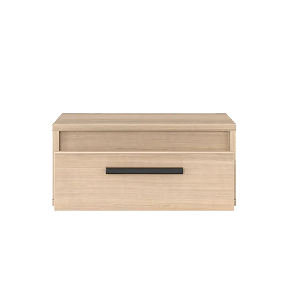 Тумба прикроватная подвесная Лион 45x20x30 см ЛДСП цвет дуб комано Santreyd STLM-2106192 - Вид №5