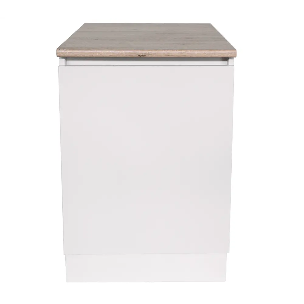 Кухонный шкаф напольный Миус 50x85x60 см ЛДСП цвет белый Santreyd STLM-2090932 - Вид №1