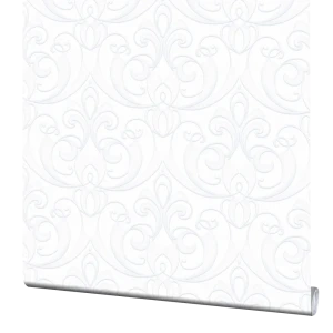 Обои флизелиновые Erismann Elegance белые 1.06 м 3633-2 82136419 STLM-2199171