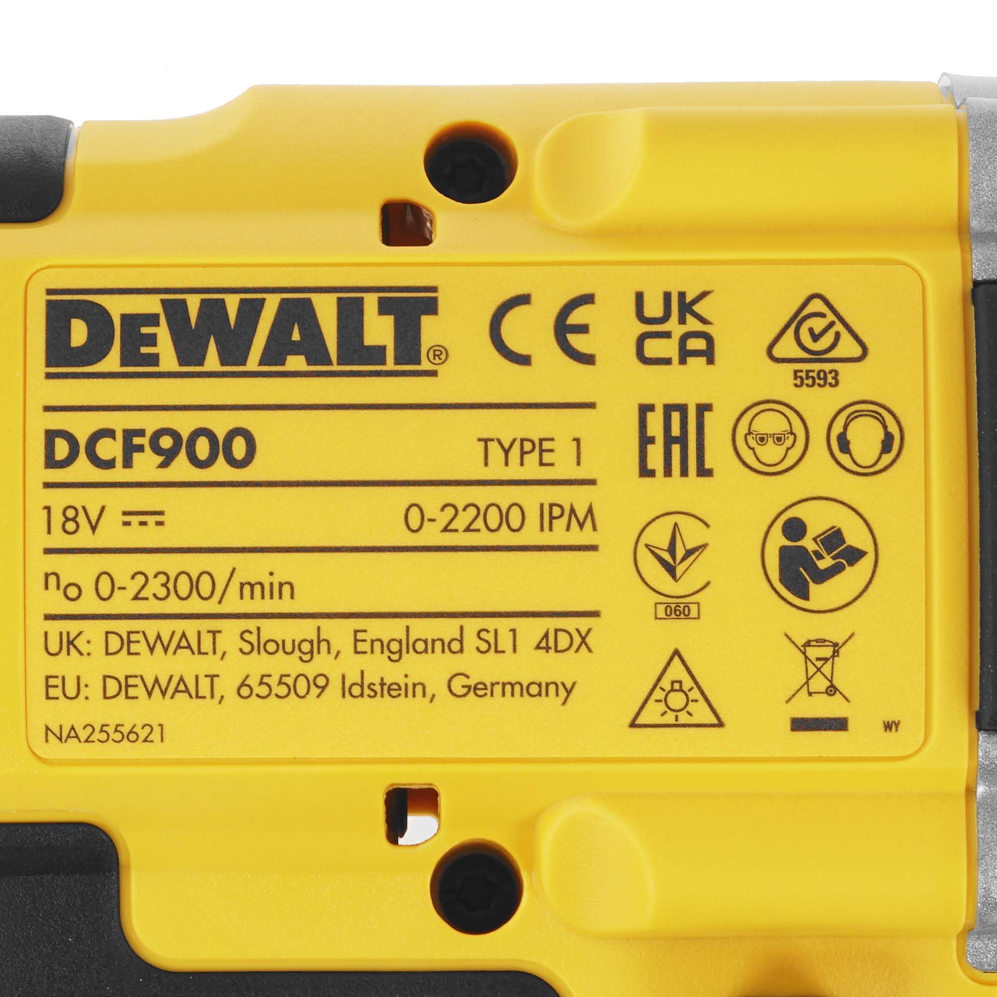 Гайковерт DeWalt DCF900N-XJ XR FLEXVOLТ 18/54V  , Без ЗУ, Без АКБ 5440956 STDN-0123479 - Вид №2