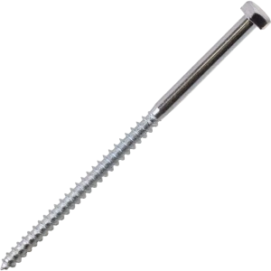 Болт сантехнический DIN 571 6x150 мм, оцинкованный 82774045 STLM-2067870