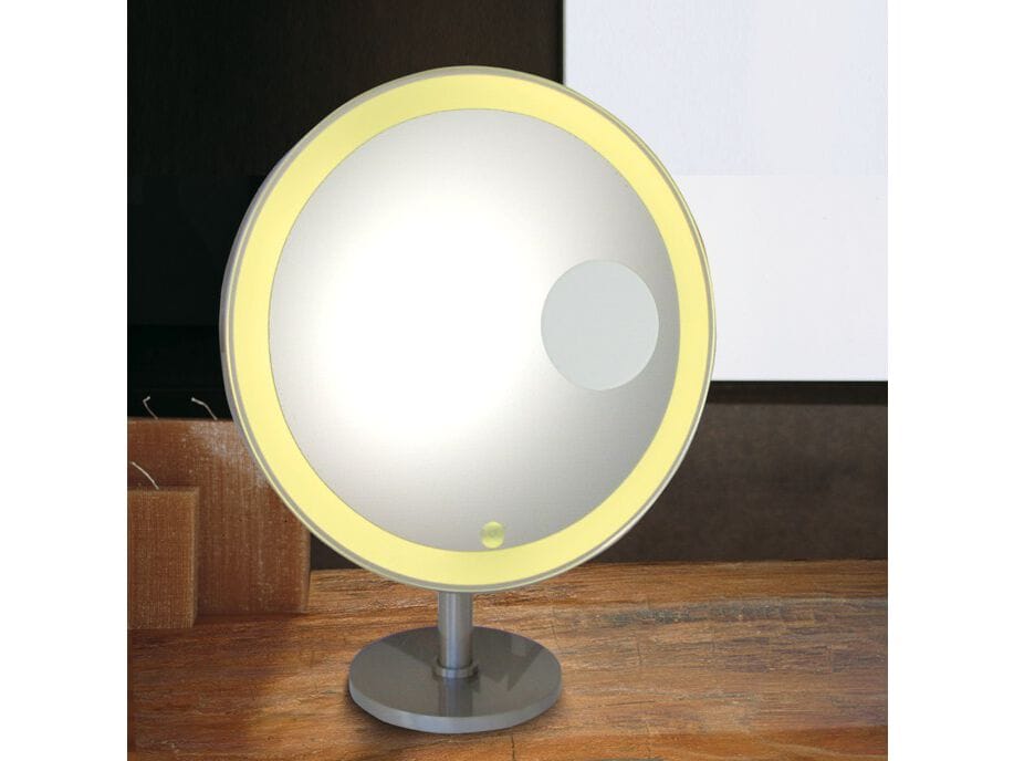 Настольное круглое увеличительное зеркало со встроенным освещением Spekkio Sun ARCH-00141088