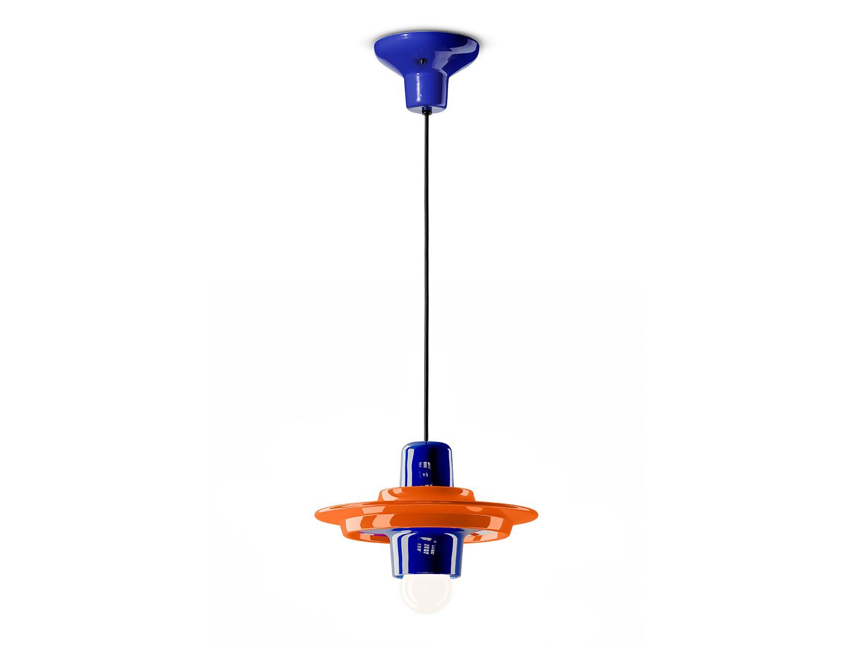 Керамический светодиодный подвесной светильник FERROLUCE вуаля ARCH-00103348 - Вид №1