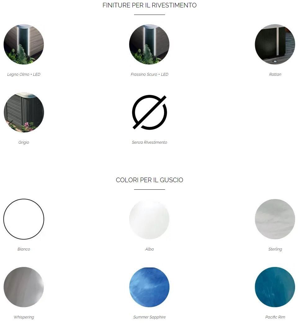 Мини-бассейн с гидромассажем на 2 места на открытом воздухе Kinedo A200 ARCH-00000012 - Вид №3