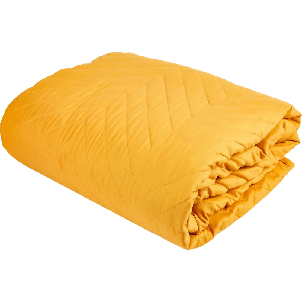 Покрывало Нью 200x240 см микрофибра цвет желтый SEASONS STLM-2109151