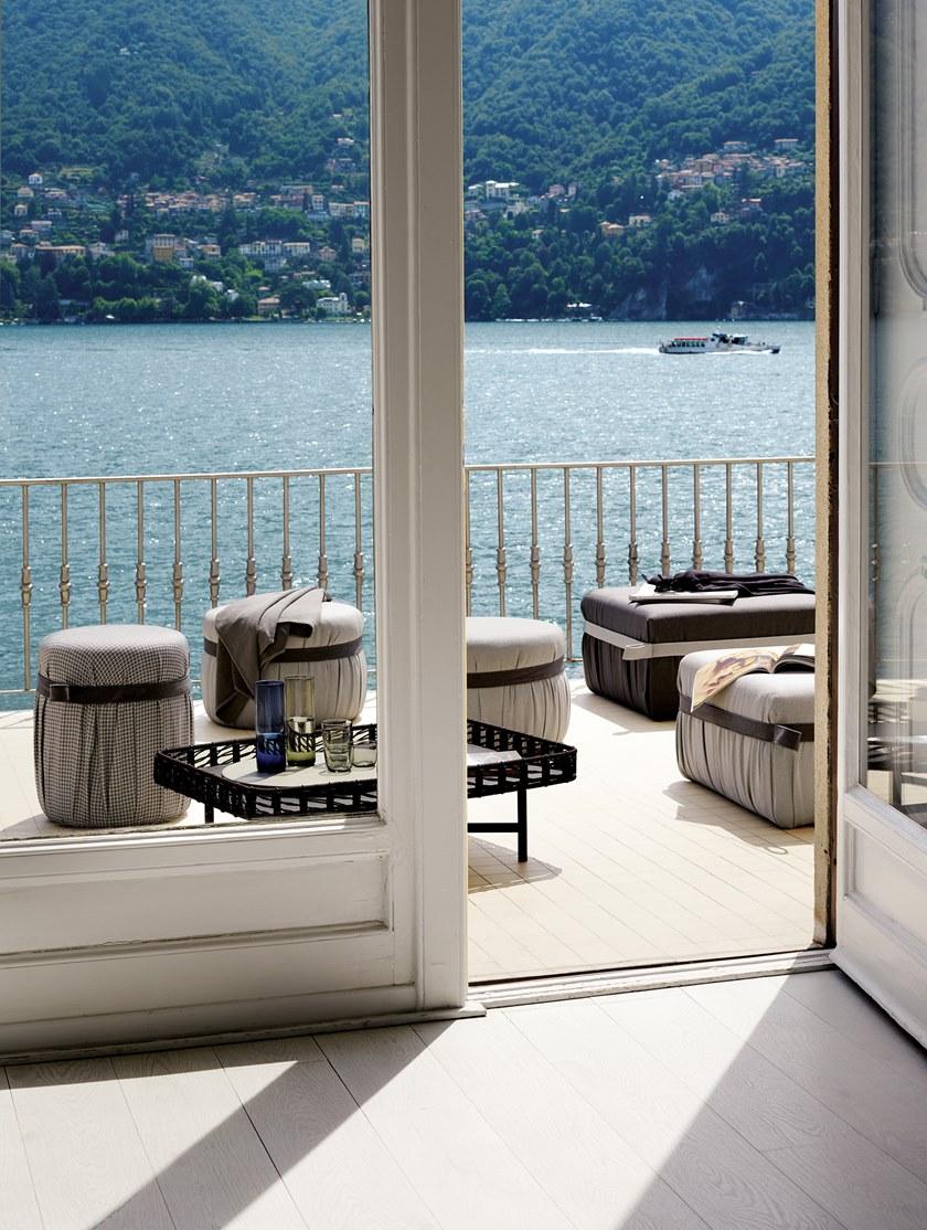 Potocco Квадратный пуф с подкладкой Herm 925/080 - Вид №3