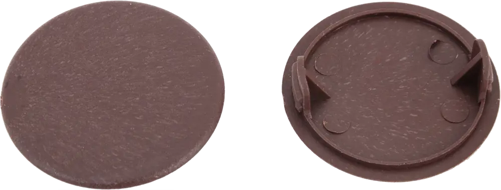 Заглушки мебельные Jet для отверстий 35 мм, коричневые, 4 шт 82648382
