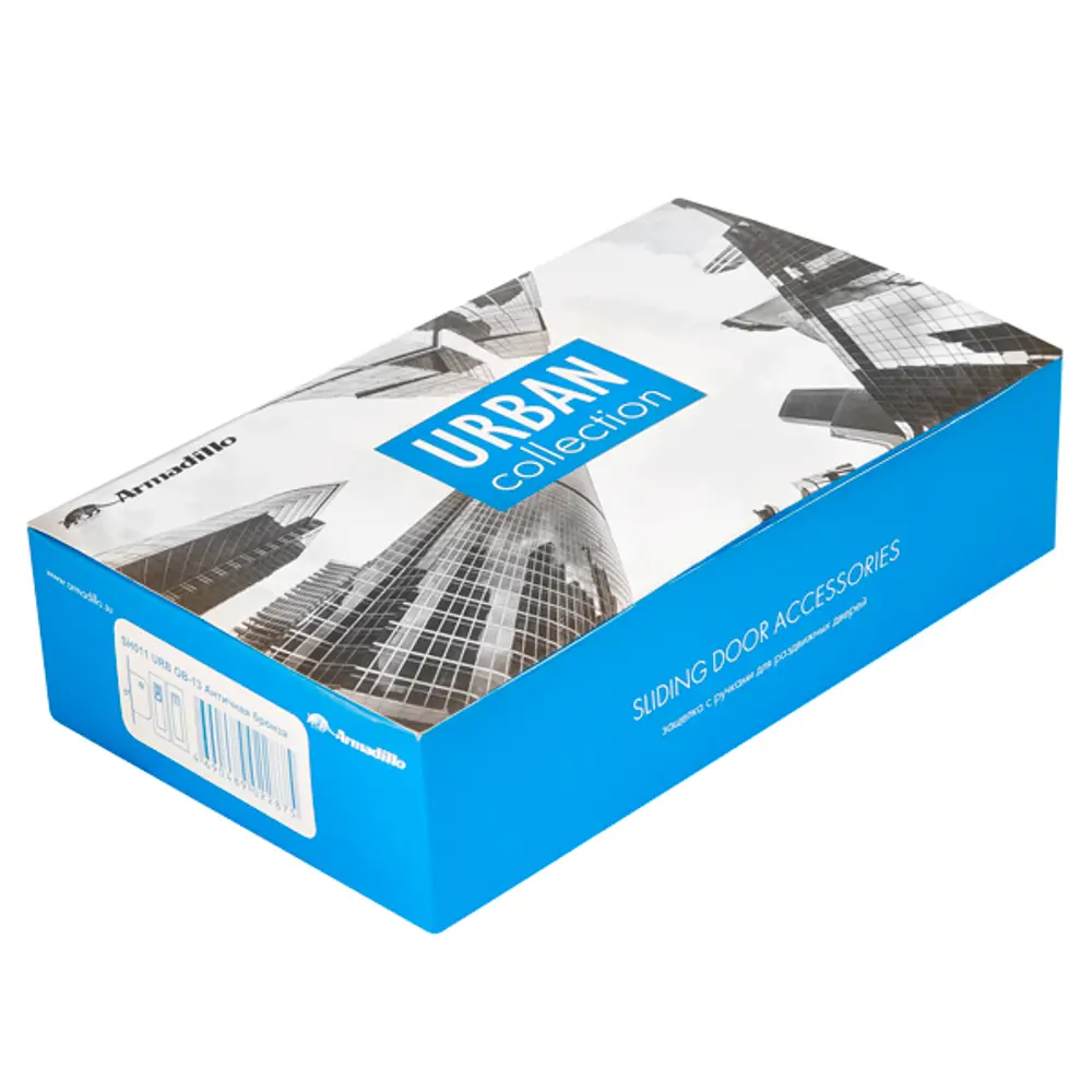 Ручка для раздвижной двери с механизмом Armadillo SH011 Urb цвет чёрный 84494206 STLM-2161552  - Вид №4