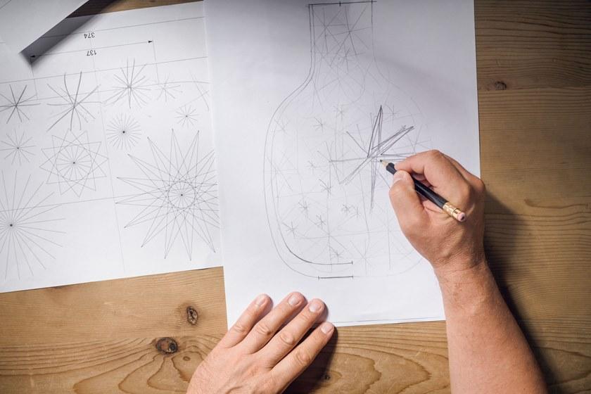 Rückl Хрустальная ваза Krakatit sun-id-1346671 - Вид №2