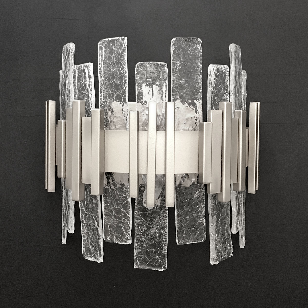 Светильник настенный серебристый Delight Collection W68073-2 Silver DELIGHT COLLECTION  00-3882898 Серебро  - Вид №1